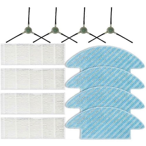 INORCO Stranska krtača Hepa Filter Mop za robotski sesalnik M210 M210S M210B M210P M213/for Life K2 K4, (21854413) Slike