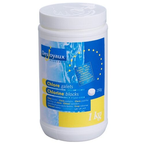 Desjoyaux počasi topne klor tablete 250 g, 1 kg, (5000198586) Cene