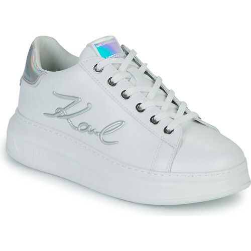 Karl Lagerfeld kapri signia lace lthr bijela Slike