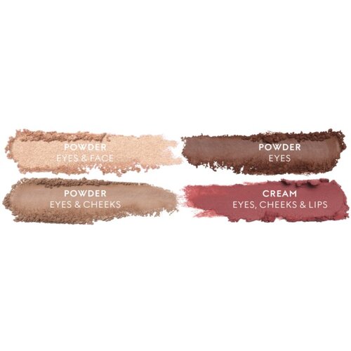 Gucci Beauty Palette de Beaut&amp;eacute; Quatuor večnamensko ličilo za oči, ustnice in obraz odtenek 01 Summerina Brown 6.1 g Slike