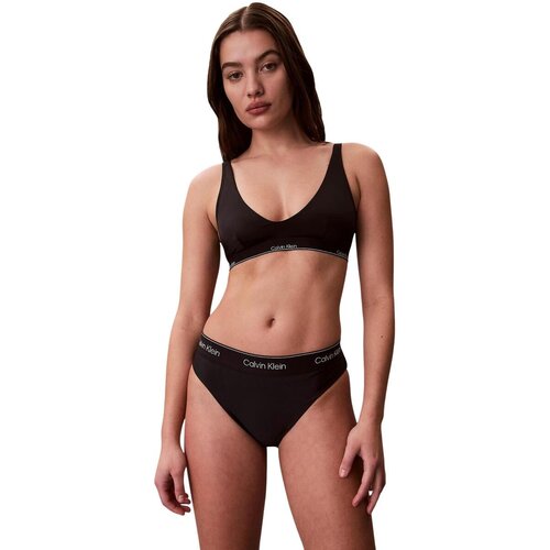 Calvin Klein Jeans Kopalke ločene HALTER BRALETTE LV00Q61207 Črna Cene