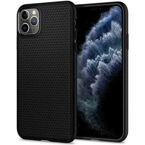 Spigen ovitek za iPhone 11 Pro Liquid Air Matte Black 077CS27232 Cene