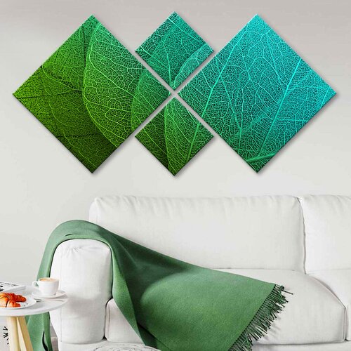 Wallity Slika 4MDF189835769, 60x115 cm, 4 dela Cene