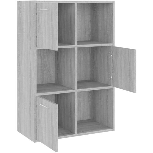 vidaXL Ormarić za pohranu boja sivog hrasta sonome 60 x 29,5 x 90 cm Cene