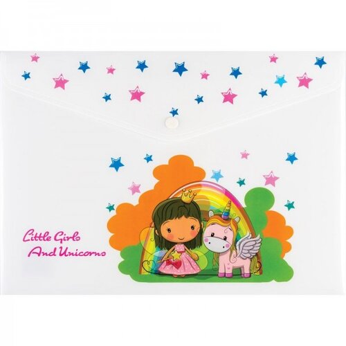 Centrum Mapa A4 z gumbom &quot;Unicorns Cene
