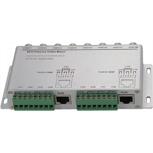  Video balun pasivni 8ch (parice ili 2xRJ45 na 8xBNC) Cene