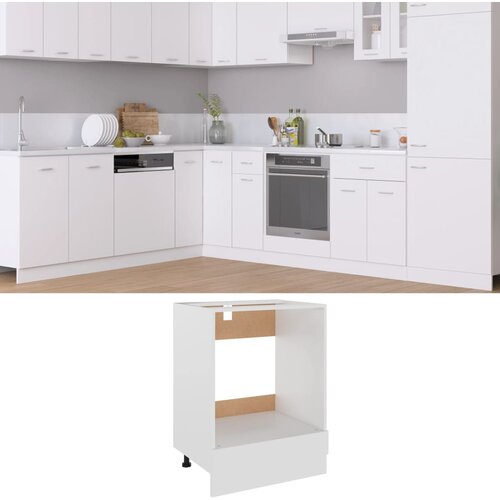vidaXL Ormarić za pećnicu bijeli 60 x 46 x 81,5 cm od iverice Cijene