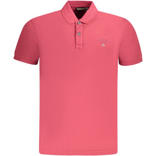Napapijri MEN&amp;amp;#39;S SHORT SLEEVE POLO SHIRT RED Slike