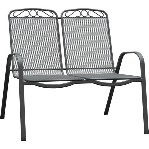 VLC Vrtna klop Sacramento 2-sedežna 98 cm x 101 cm x 70 cm jeklena mreža Slike