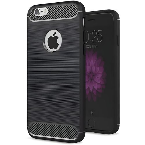 IZMAEL.eu Futrola Carbon Shield TPU za Apple iPhone 5/iPhone 5s/iPhone SE/iPhone 5c - Crna Cijene