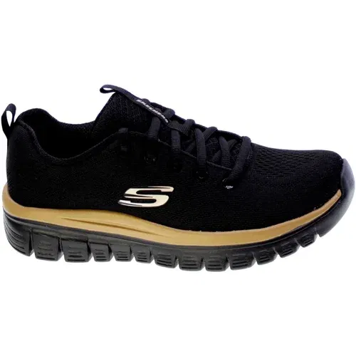 Skechers Nizke superge 345077 Črna