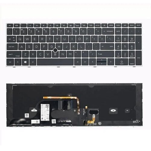 tastatura za laptop hp zbook fury 17 G7 G8 mali enter backlight Cene