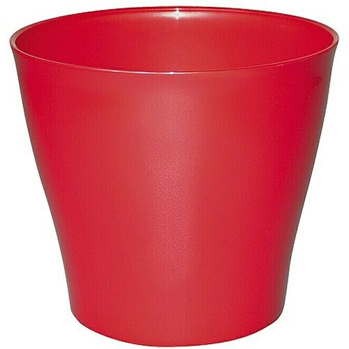 GELI Okrugla tegla za biljke Casablanca (Maks. vanjski promjer: 18 cm, Metalik crvene boje) Slike