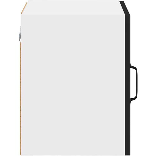 vidaXL Stenska kuhinjska omarica Črna 40 x 31 x 40 cm Konstruiran les Cene