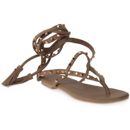 Mosaic Sandali & Odprti čevlji TAUPE GAZELLE Kostanjeva Cene