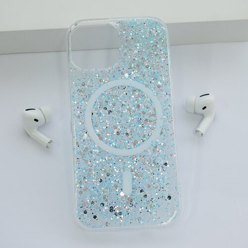  Maska za iPhone 14 Shine Shimmer Mag Case plava Cene
