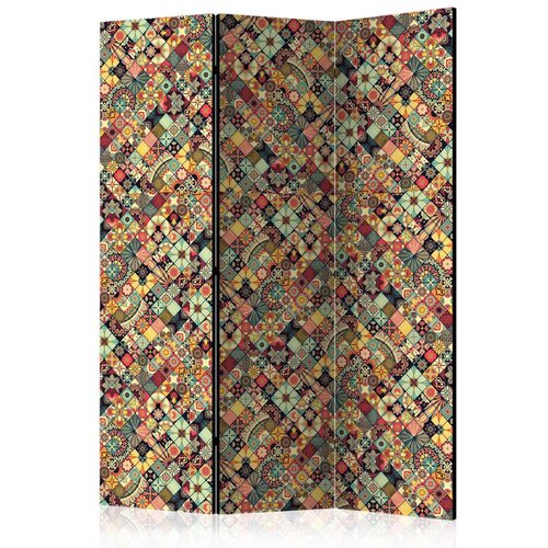  Paravan u 3 dijela - Rainbow Mosaic [Room Dividers] 135x172 Slike