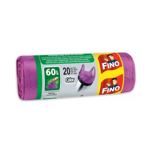 Fino kese za smeće hd u boji 60L 20/1 Cene