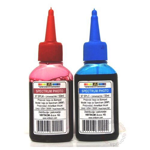 American Ink Jet Corporation REFIL UNIVERZALNI SPECTRUM FOTO COLOR 97SPL 97SPC 97SPM Slike