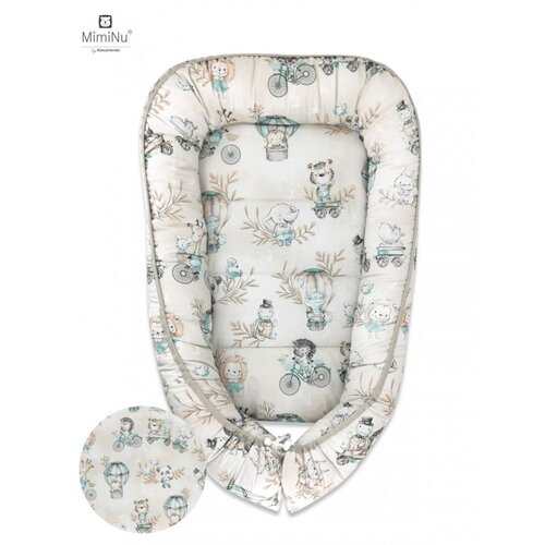 MimiNu gnijezdo za bebe Zoo Mint Slike
