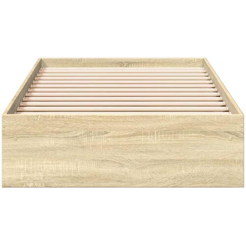  Okvir za krevet s ladicama boja hrasta 90x200 cm Slike