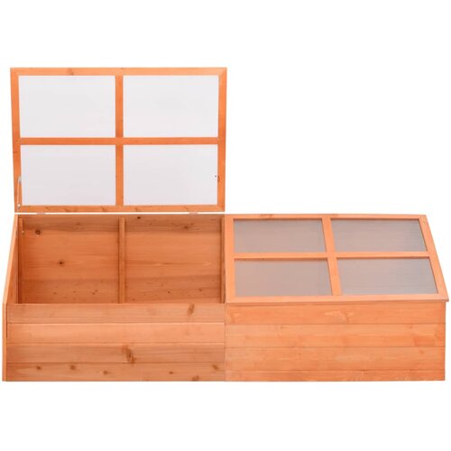  Staklenik od drva 180 x 57 x 62 cm Slike