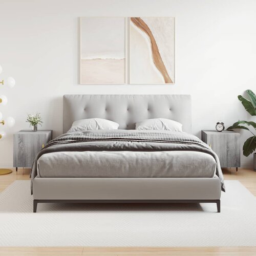 vidaXL Nočna omarica 2 kosa siva sonoma 40x40x50 cm inženirski les Cene