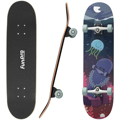 Fun Pro Skate 21 Skateboard velik za mladino javorjev les Cool dizajni Cene