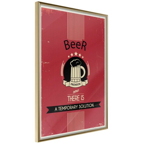  Poster - Temporary Solution 40x60 Cene