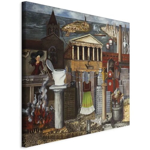  Slika - Frida Kahlo &ndash; My Dress Hangs There 80x80 Standard Cijene