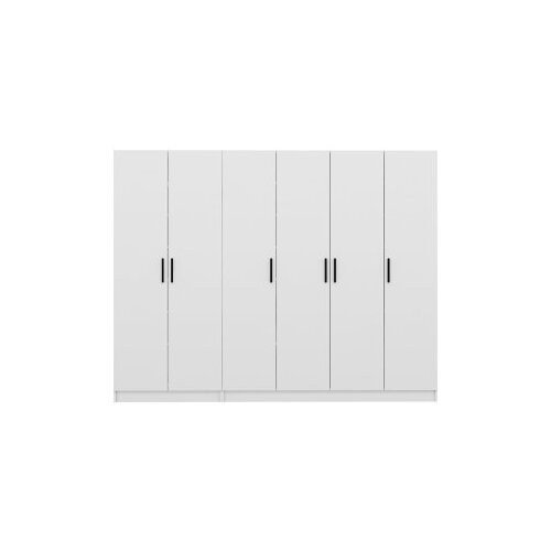 Hanah home Ormar Noah-8202, 270x210x35 cm, Bijeli Slike