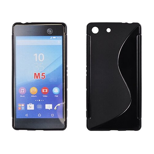  S silikonski ovitek SONY Xperia M5 črn Cene