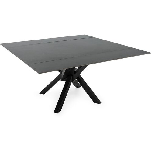 Marckeric Raztegljiva jedilna miza z dodatno plo&amp;scaron;čo s kamnito mizno plo&amp;scaron;čo 90x150 cm Arlene &amp;ndash; Slike