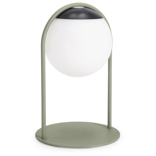 BIZZOTTO Zelena LED zatemnitvena namizna svetilka s plastičnim senčilom (vi&amp;scaron;ina 21 cm) Pansy &amp;ndash; Slike