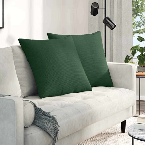 vidaXL jastučići za sofu 2 pcs tamnozelena 60 x 60 cm kordura tekstil Cijene
