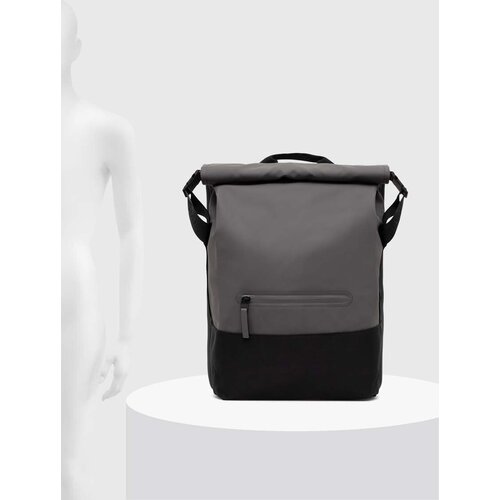 Rains Nahrbtniki GREY TRAIL ROLLTOP Siva Slike
