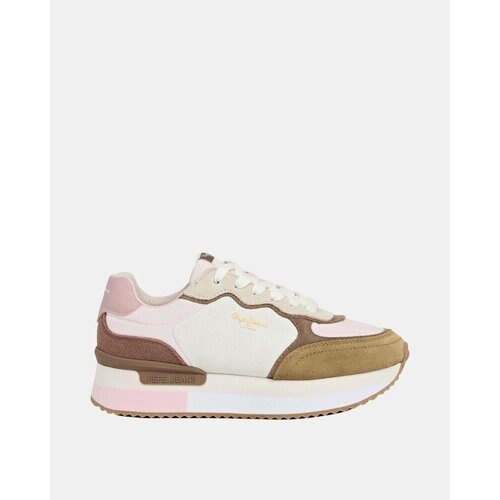 PepeJeans Nizke superge PLS600034 RUSPER SNAKE W Bež Cene