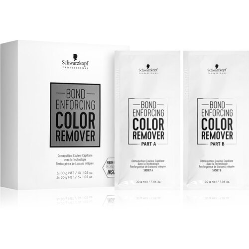 Schwarzkopf Professional Bond Enforcing Color Remover odstranjivač boje za posvjetljivanje kose 10x30 g Slike