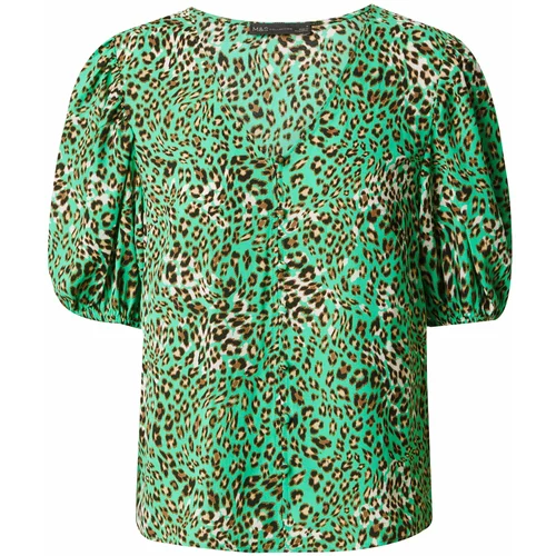 Marks & Spencer Bluza 'Staple' rjava / zelena / črna / bela