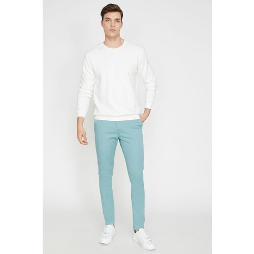 Koton Pants - Blue - Straight Slike