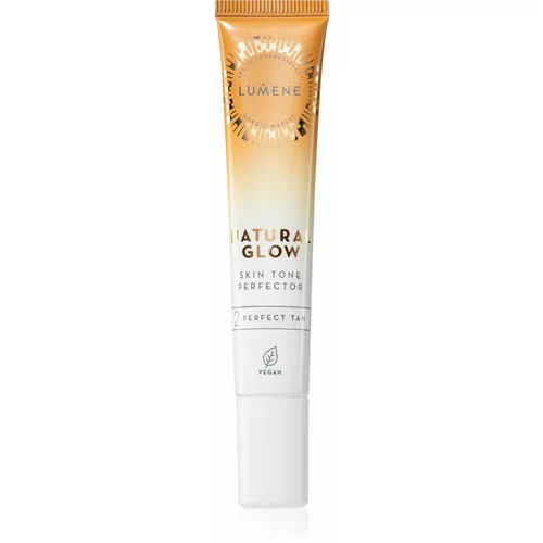 Lumene Natural Glow Skin Tone Perfector tekući highlighter nijansa 2 Perfect Tan 20 ml