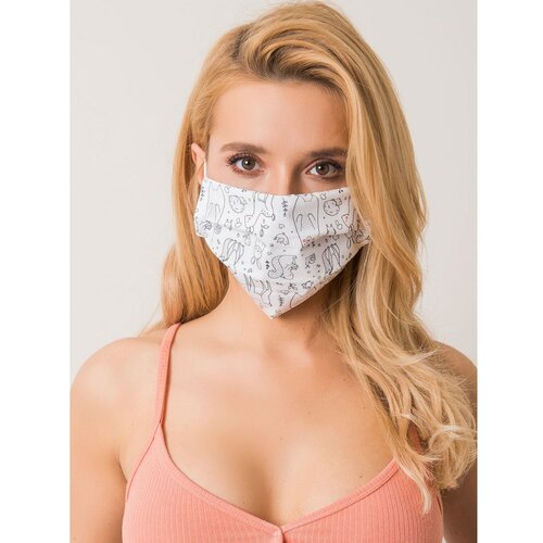 Fashion Hunters White reusable protective mask Slike