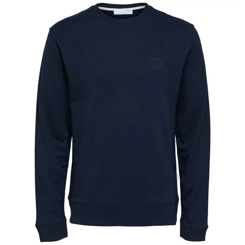 Selected Homme Sweater majica 'SOON' noćno plava