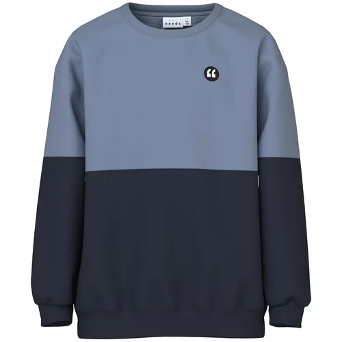 name it Sweater majica 'Varonny' morsko plava / golublje plava / crna / bijela