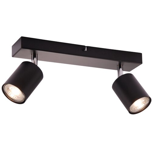 Brilliant led stropni reflektor taio 2-plamenski črn 35,5 cm Cene