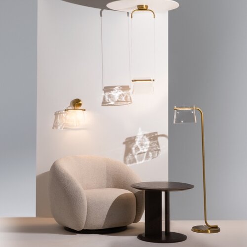 MAYTONI MOD170PL-L8BS3K - led luster na sajli cabaret LED/8W/230V zlatna Slike