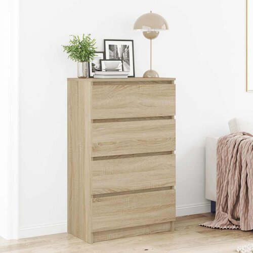  Komoda boja hrasta sonome 60 x 35 x 98,5 cm konstruirano drvo Cijene