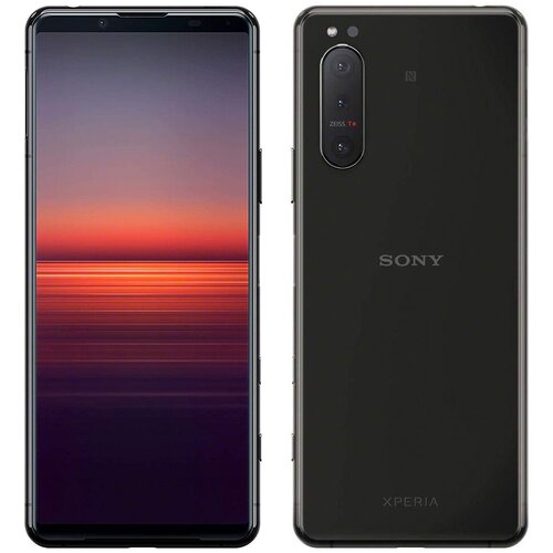 Sony Obnovljeno - znaki rabe - Xperia 5 II 5G crn 128 GB 8 GB ram dual sim - vidne oznake uporabe obnovljeno, (21561216) Slike