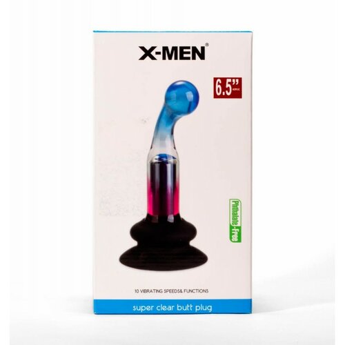 X-Men 10 Speeds Vibrating Gpot Plug 2 XMEN000065 Slike