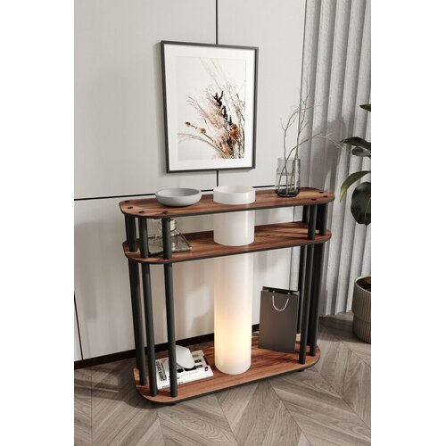 Opviq Podna lampa Cruise Dresser Lamp, 80 cm, Smeđa Slike
